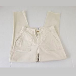 GIRLFRIEND KHAKIS with Raw Hem